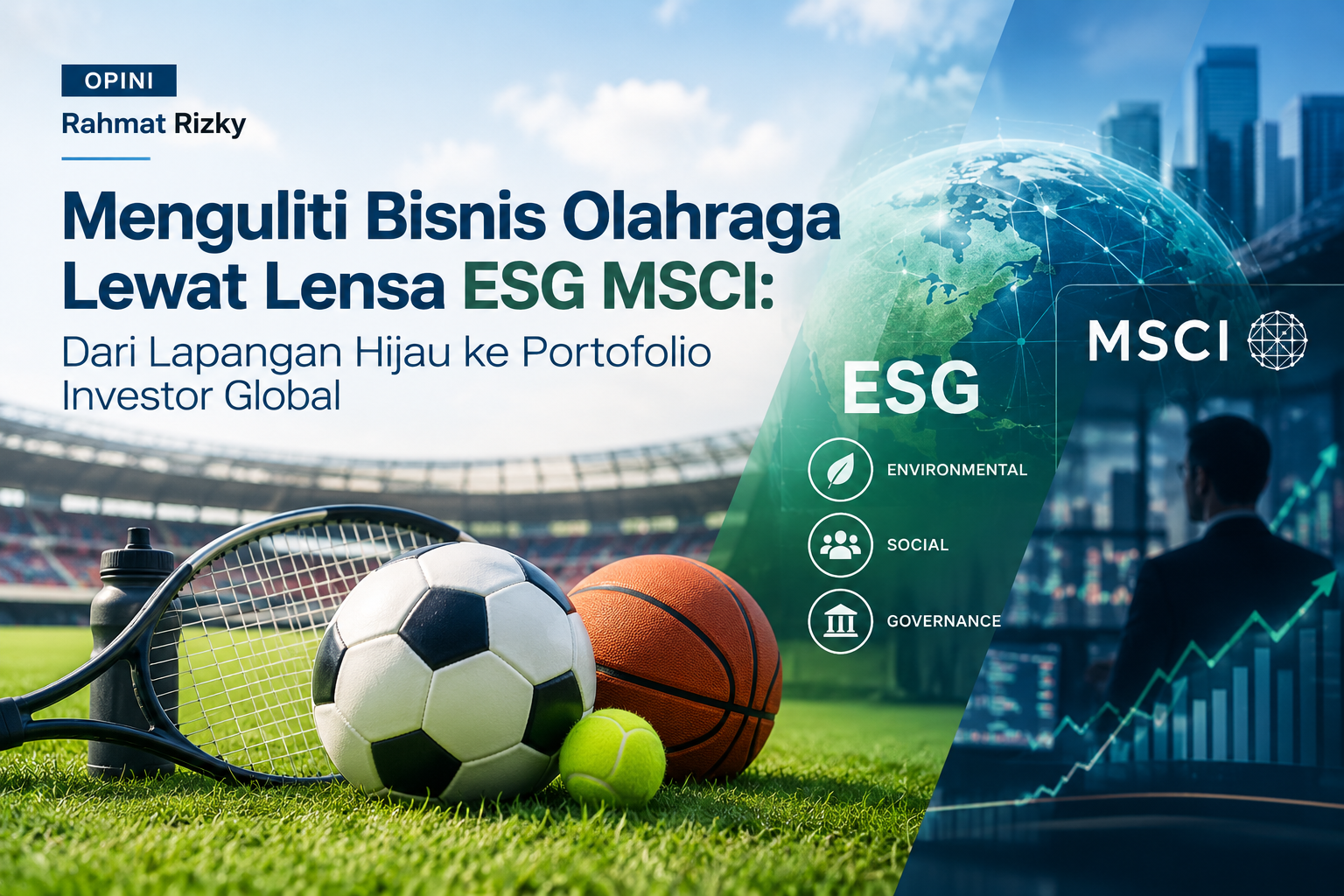 Menguliti Bisnis Olahraga Lewat Lensa ESG MSCI: Dari Lapangan Hijau ke Portofolio Investor Global